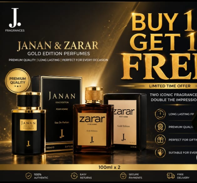 Premium Fragrance Duo – 2 x 100ml Long Lasting Perfume Set